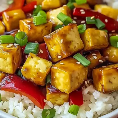 Vegan Pineapple Tofu