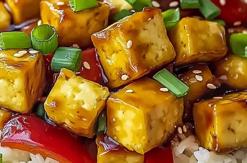 Vegan Pineapple Tofu