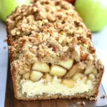Apple Crisp Cheesecake Bread