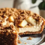 Apple Crumble Cheesecake