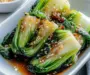 Baby Bok Choy with Soy Sauce and Garlic