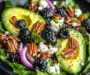 Blackberry & Avocado Salad with Honey Lemon Vinaigrette