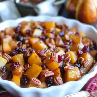 Butternut Squash Apple Bake
