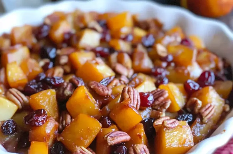 Butternut Squash Apple Bake