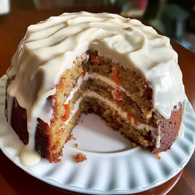 Carrot Pound Cake Recipe