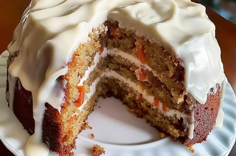 Carrot Pound Cake Recipe