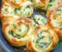 Cheesy Spinach and Artichoke Pinwheels