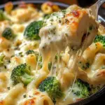 Chicken and Broccoli Alfredo Bake