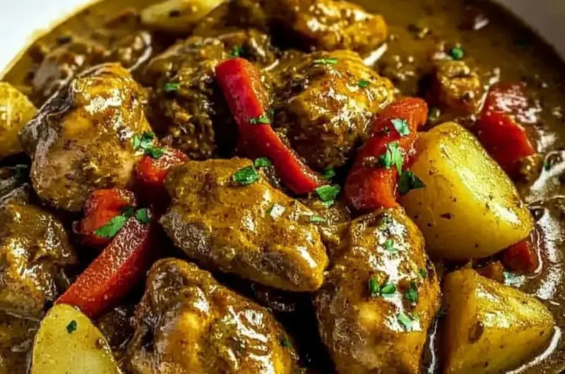 Creamy Chicken with Potatoes and Coconut