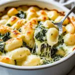 Creamy Pesto Gnocchi with Spinach and Artichokes