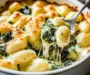 Creamy Pesto Gnocchi with Spinach and Artichokes
