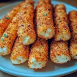 Crispy Air Fryer Mozzarella Sticks