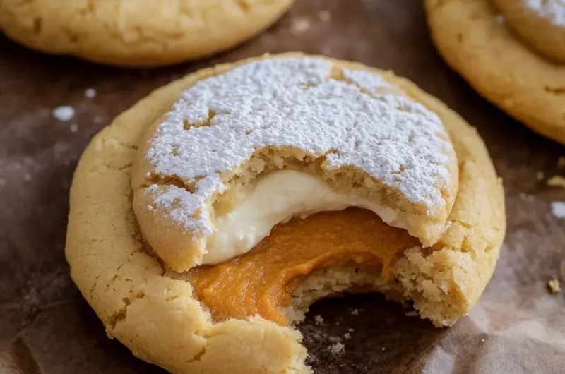 Crumbl pumpkin pie cookies