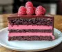 Dark Chocolate Raspberry Mousse Cake