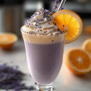 Earl Grey Lavender Milkshake