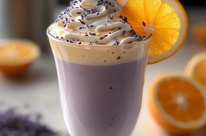 Earl Grey Lavender Milkshake