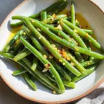 Garlicky Green Beans