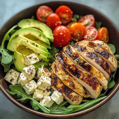 Grilled Chicken & Avocado Power Salad