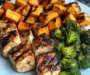 Grilled Chicken & Roasted Sweet Potato Power Plate