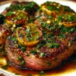 Herb-Crusted Slow-Cooked Lamb with Fresh Mint and Lemon Zest Gremolata