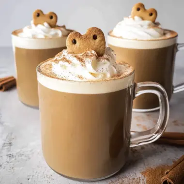 Homemade Gingerbread Latte