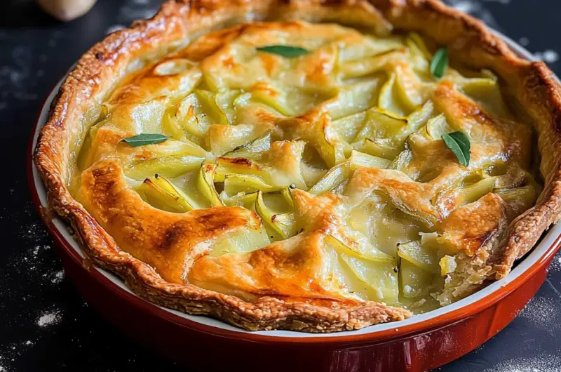 Jamie Oliver Leek And Potato Pie