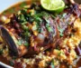 Lemongrass-Ginger Lamb Shank with Coconut Rice