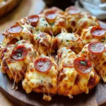 Mouthwatering Pizza Monkey Bread Pepperoni