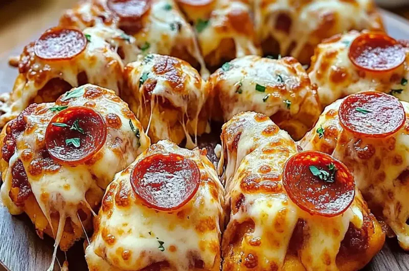 Mouthwatering Pizza Monkey Bread Pepperoni
