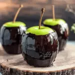 Poison Toffee Apples for Halloween