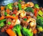 STEAK AND SHRIMP STIR FRY