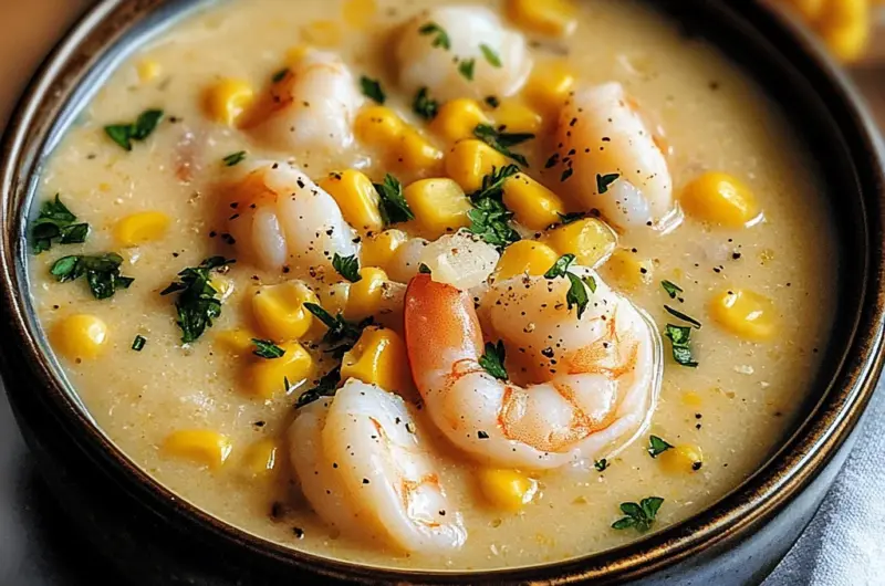 Shrimp and Corn Chowder: A Hearty, Flavorful Delight