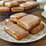 Soft Baked Maple Donut Bars