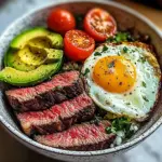 Steak and Eggs Breakfast Bowl