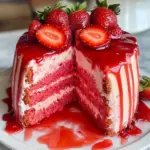 Strawberry Cream Cheese Pound Cake Recipe