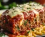 Stuffed Italian Meatloaf