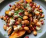 Sweet Potato with Butter Beans Crunch