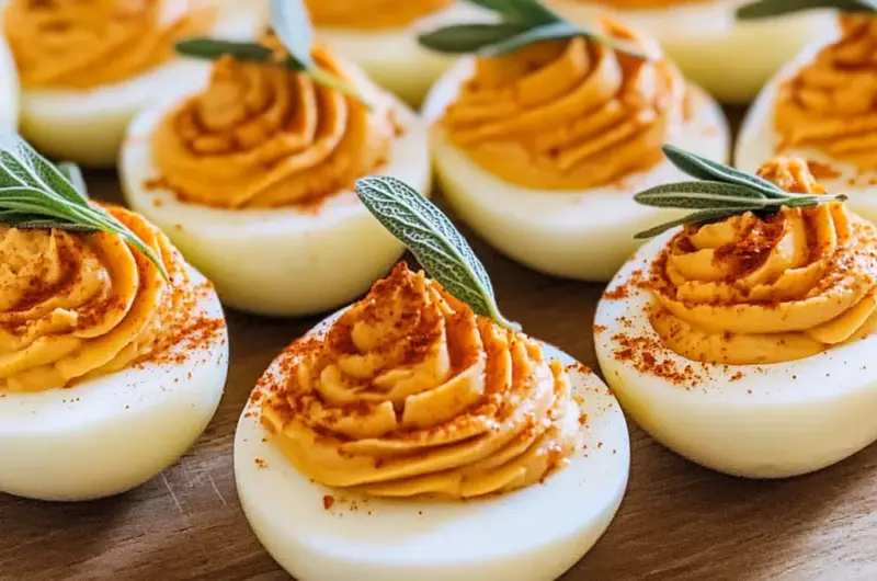 Thanksgiving Deviled Eggs Recipe