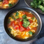 Tomato Egg Drop Soup