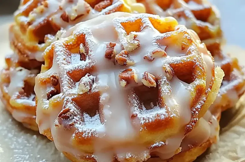 Apple Fritter Waffle Donuts: The Irresistible Mashup You Never Knew You Needed