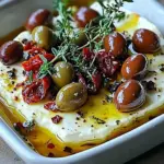 Baked Feta with Olives & Sun-Dried Tomatoes: An Incredible 5-Star Recipe