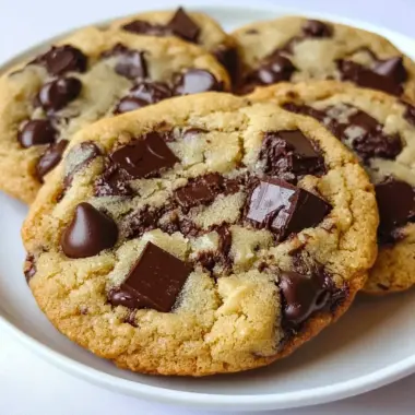 Bakery-Style Chocolate Chip Cookies