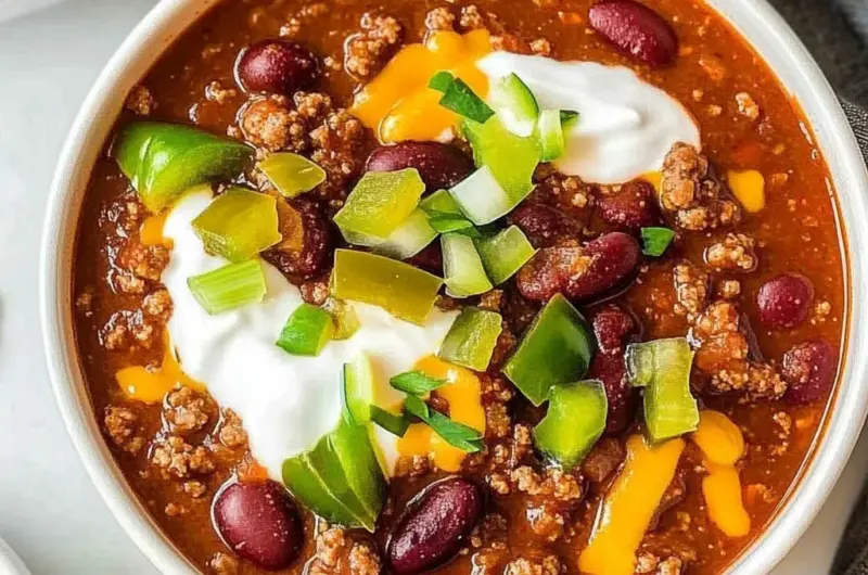 Best Homemade Chili