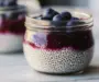 Blueberry Coconut Chia Seed Pudding
