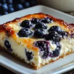 Blueberry Cottage Cheese Breakfast Bake