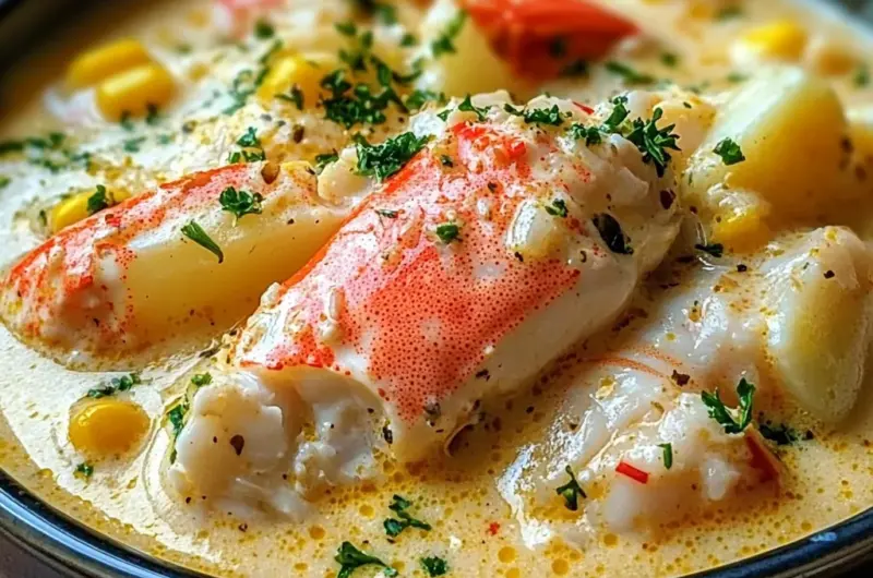 Bobby Flay's Crab & Corn Chowder Recipe