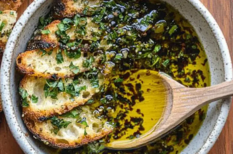 Bread Dipping Oil (Ready in 10 Minutes)