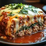 Cheesy Stuffed Italian Meatloaf – A Comfort Food Classic with a Gourmet Twist