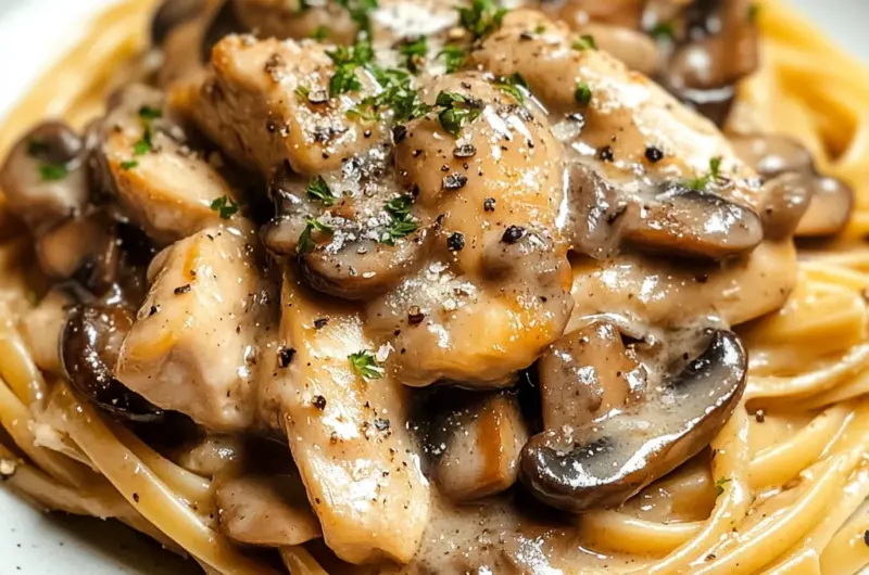 Chicken Marsala Pasta