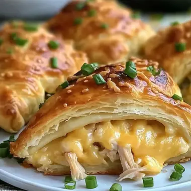 Chicken Stuffed Crescent Rolls Recipe - Easy & Delicious